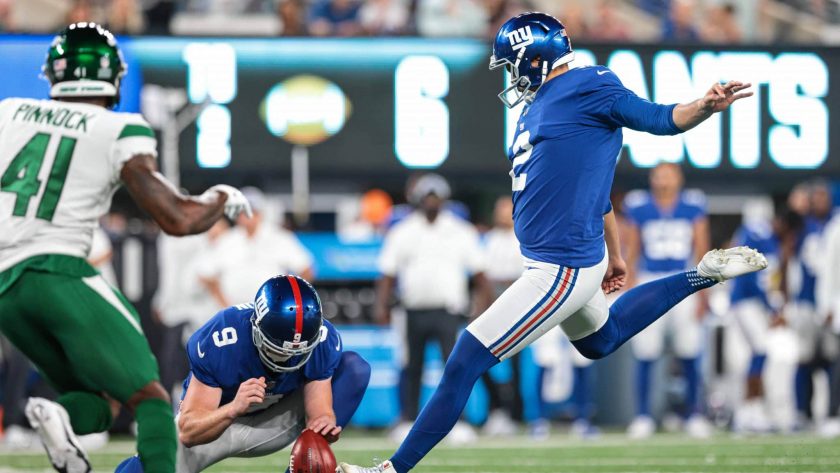 Giants trade K Ryan Santoso to Panthers for conditional 7th-round draft pick