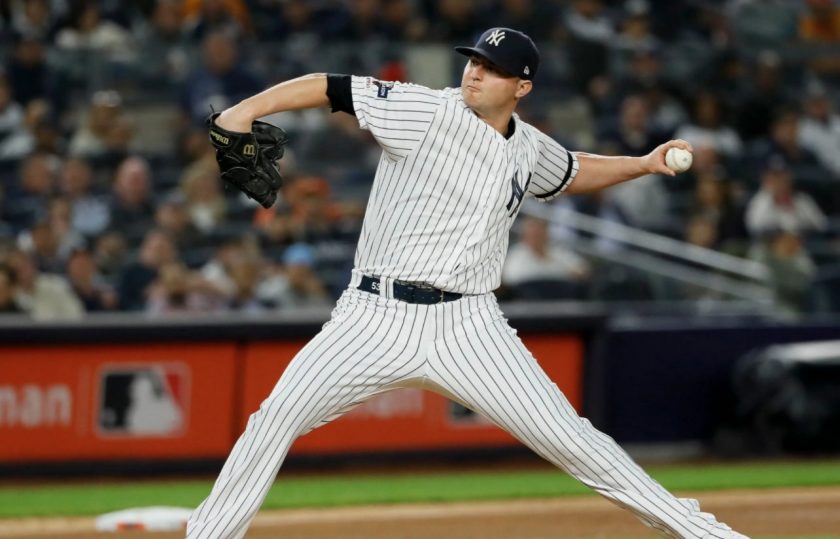 Yankees RP Zack Britton undergoes Tommy John surgery