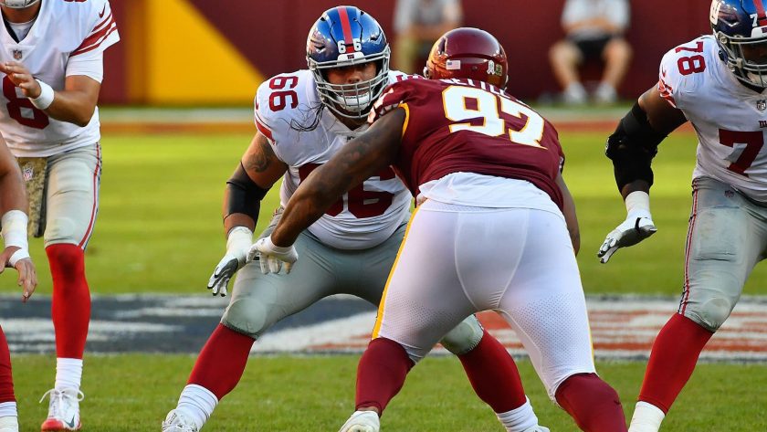Giants place LG Shane Lemieux (knee) on IR