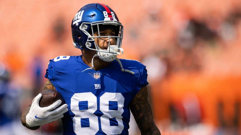 Giants TE Evan Engram ruled out of Sunday’s Week 1 game