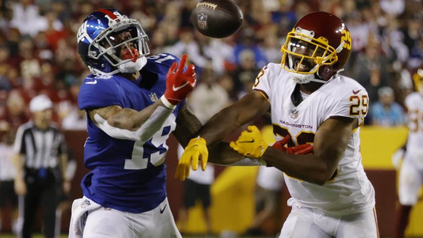 Was Kenny Golladay justified in shouting at Daniel Jones?