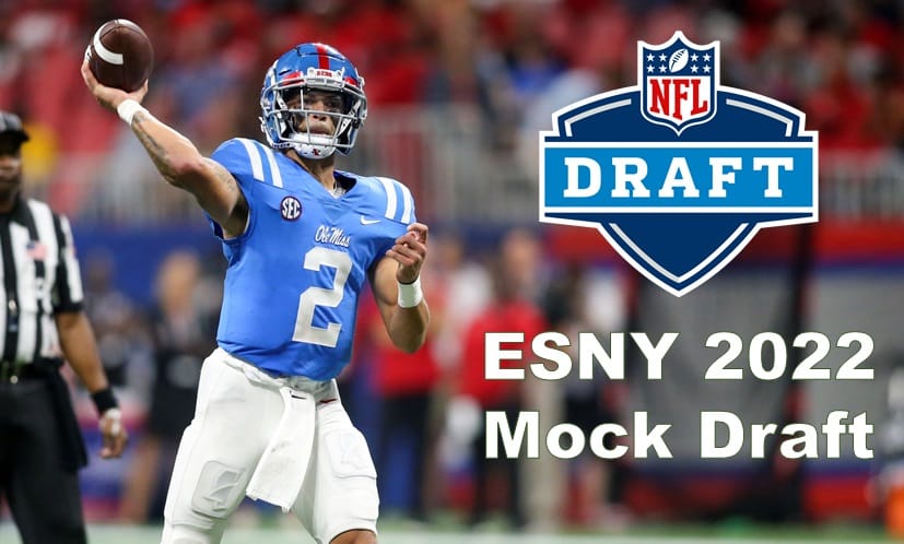 ESNY’s 2022 NFL Mock Draft: 2-Round Week Seven Edition