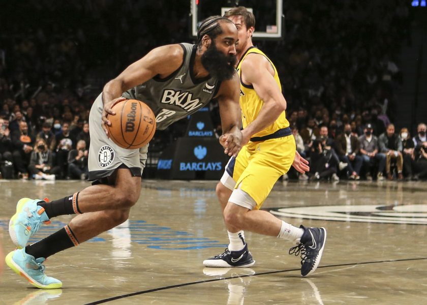 Nets overcome early deficit to defeat shorthanded Pacers