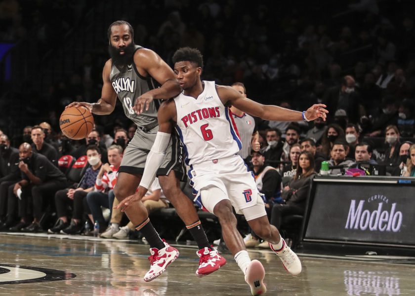 Nets throttle Pistons despite Durant ejection