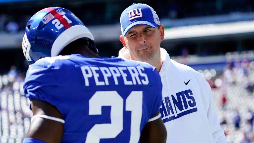 Shepard, Slayton, Peppers, and Bredeson officially out for Giants on Sunday