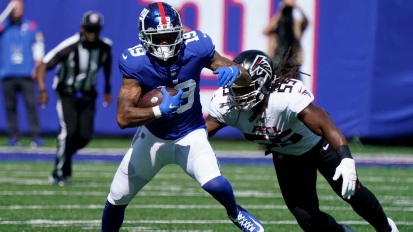 Giants WR Kenny Golladay should miss Week 6 with knee injury (Report)