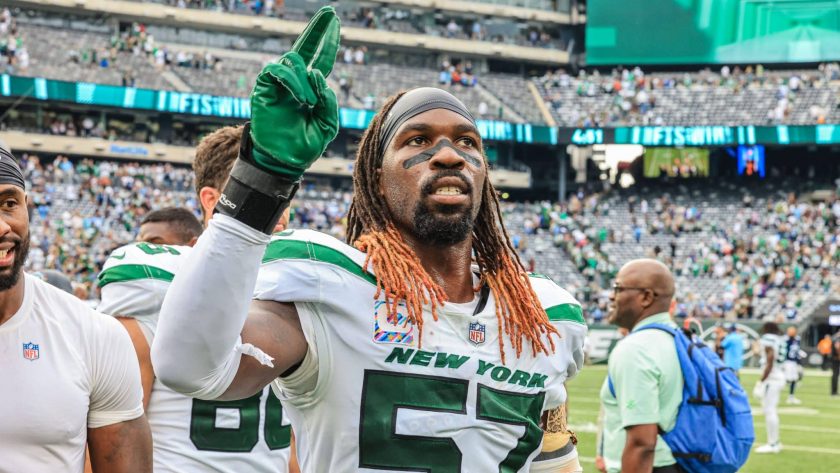 Jets’ C.J. Mosley doubtful for Sunday, Jamien Sherwood expected to step in