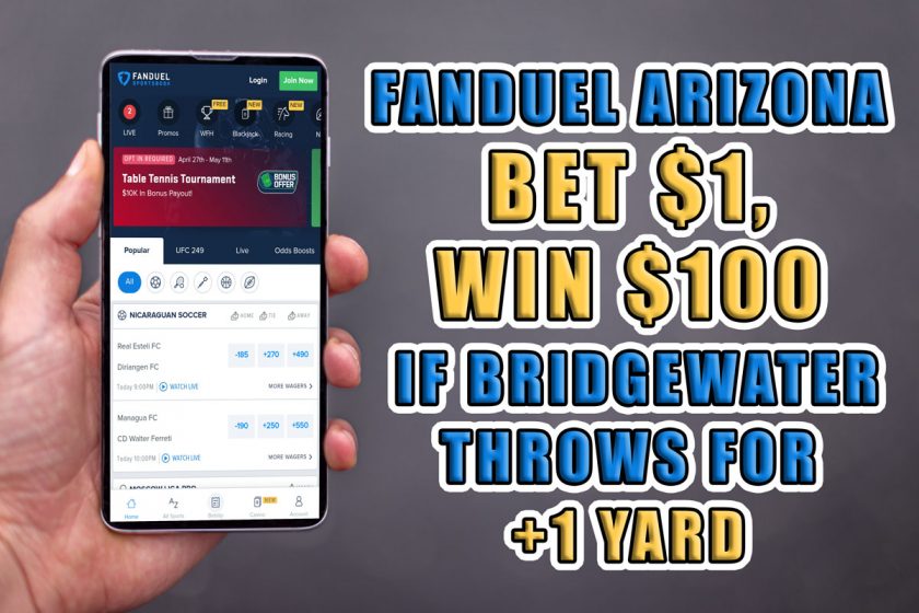 fanduel arizona tnf promo