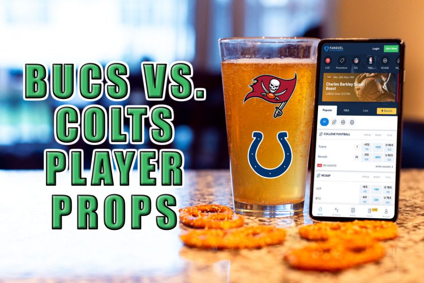 The Top Bucs vs. Colts Player Props Picks