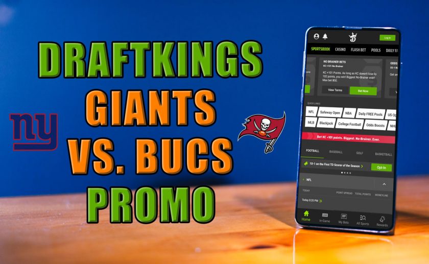 DraftKings Promo for Giants vs. Bucs Gives Bonus if Point Is Scored