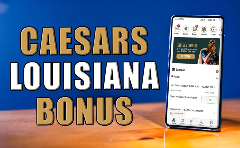 caesars sportsbook louisiana bonus