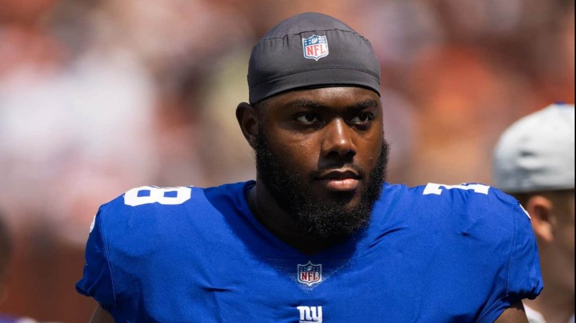 Giants LT Andrew Thomas (ankle/foot) returns to practice