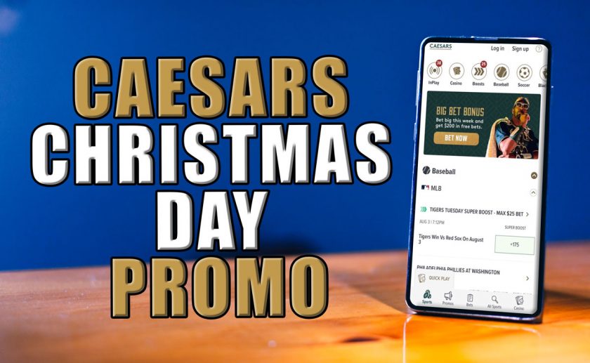 The Top Caesars Sportsbook Promo Code to Cap off Christmas Weekend