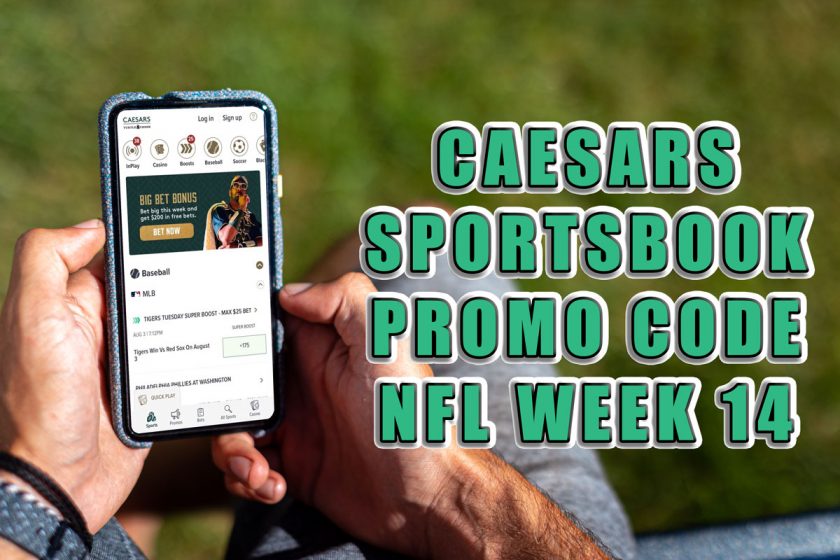 This Caesars Sportsbook Promo Code Gives Huge NFL Week 14 Bonus