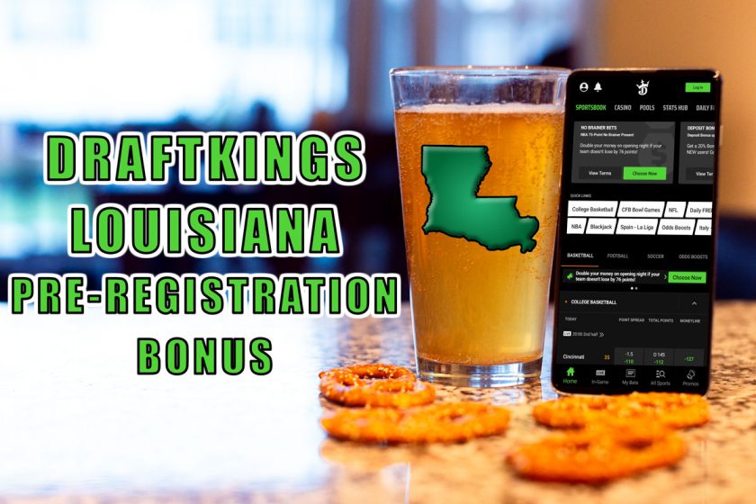 The DraftKings Louisiana $100 Pre-Reg Bonus Is About to Be Gone