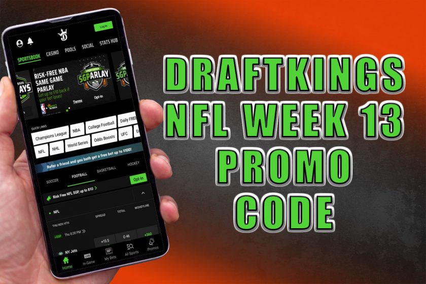 DraftKings Promo Offers Wild Bonus for NFL Week 13 Slate
