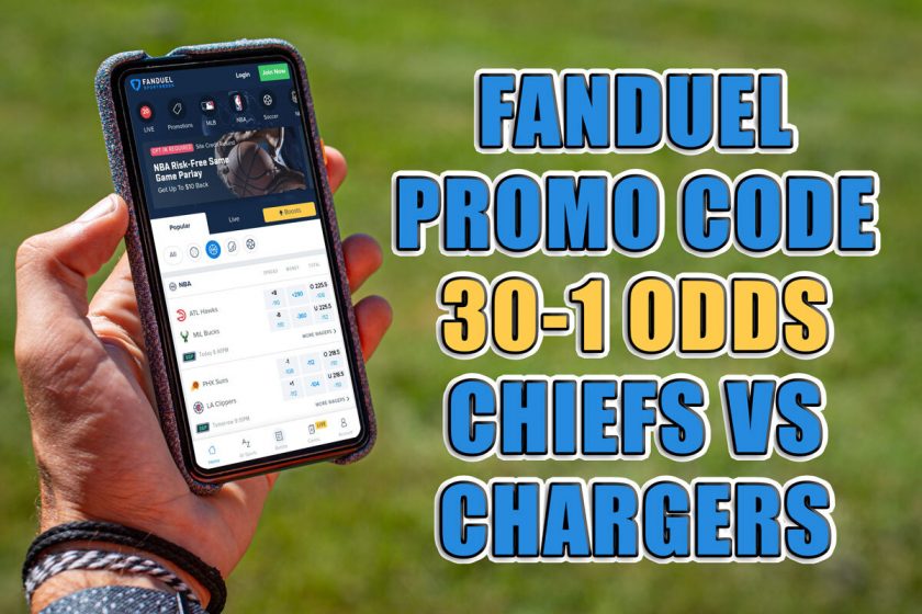 FanDuel Promo Code Unwraps 30-1 Chiefs-Chargers Odds