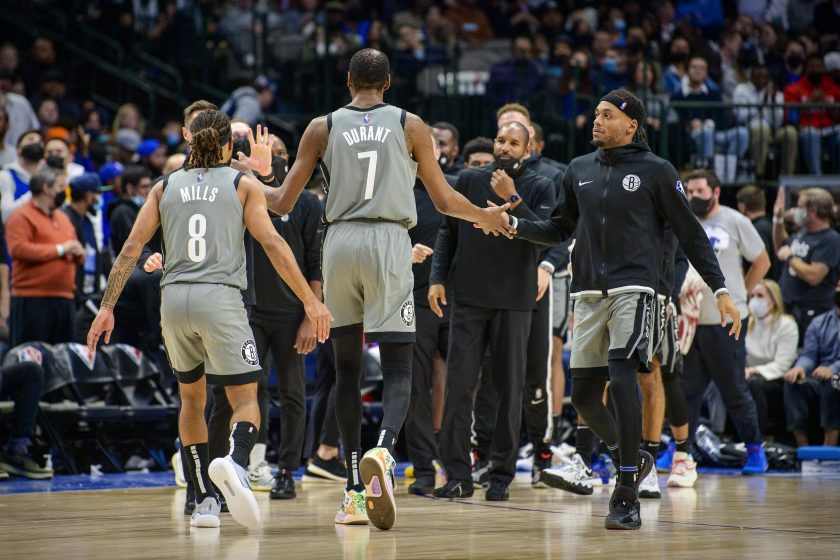Nets flex defensive muscle in comeback win over Mavericks