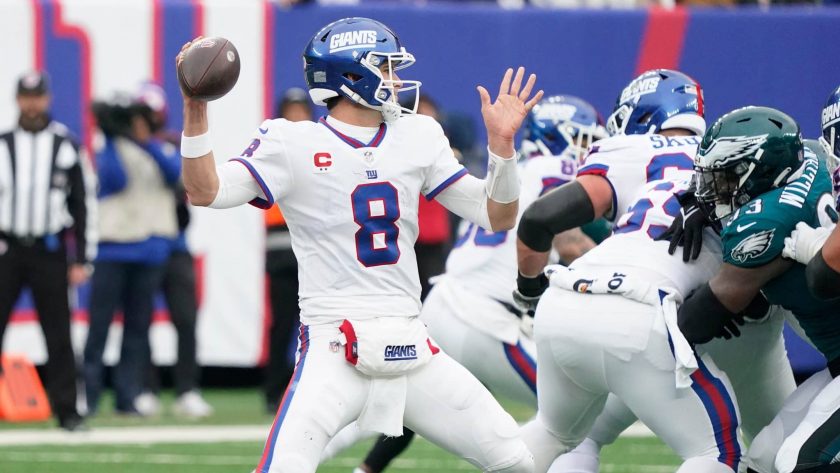 Daniel Jones’ neck strain ‘feeling better’