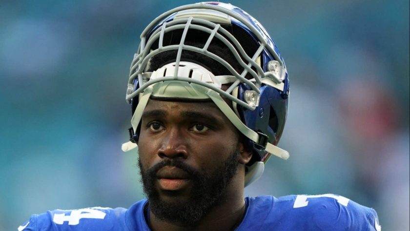 Giants OT Matthew Peart tears ACL, out for season