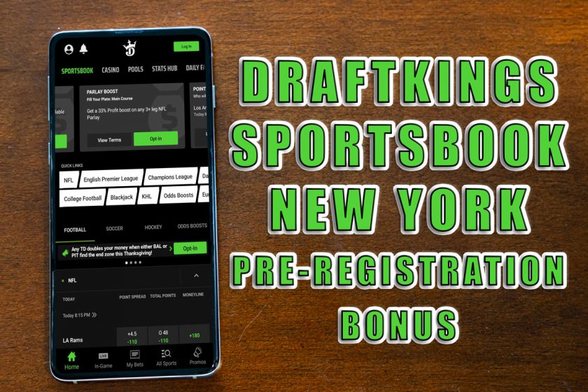 How to Get the DraftKings Sportsbook NY Pre-Registration Bonus