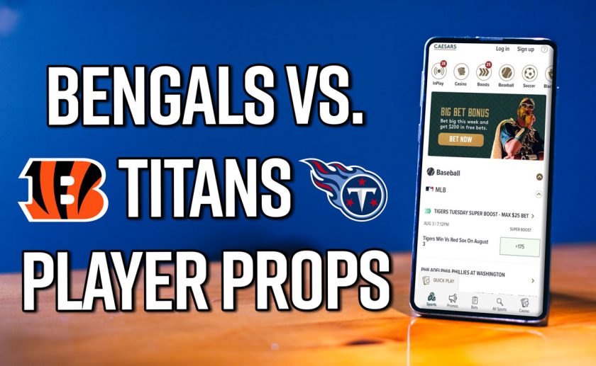The 3 Best Bengals vs. Titans Player Props