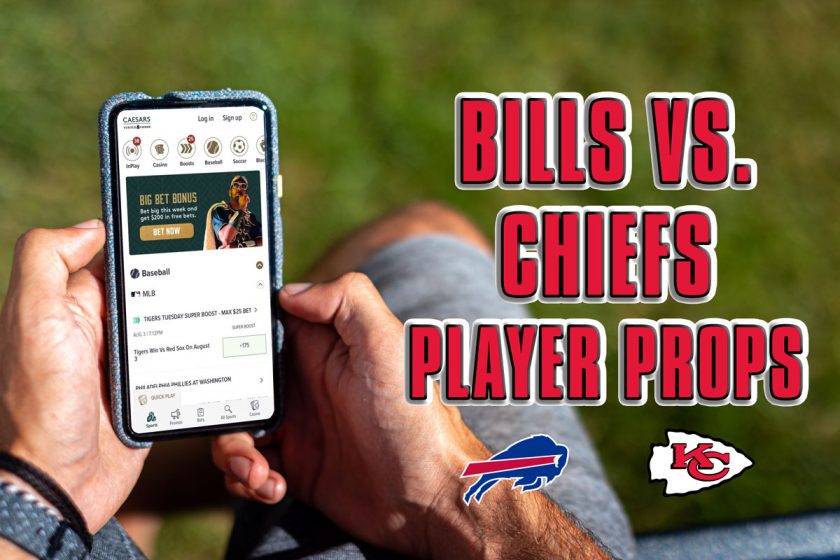 The 3 Best Bills vs. Chiefs Player Props