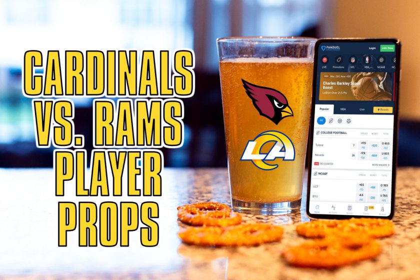 The 3 Best Cardinals vs. Rams Player Props