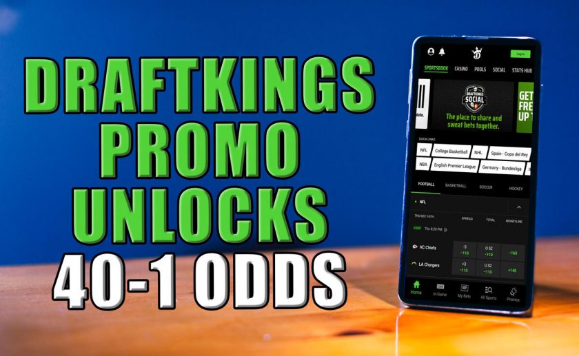 DraftKings Promo Unlocks 40-1 Odds Across Multiple Sports This Week