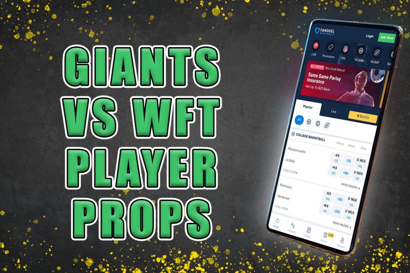 giants washington player props