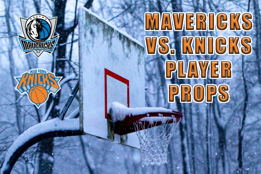 mavs knicks player props