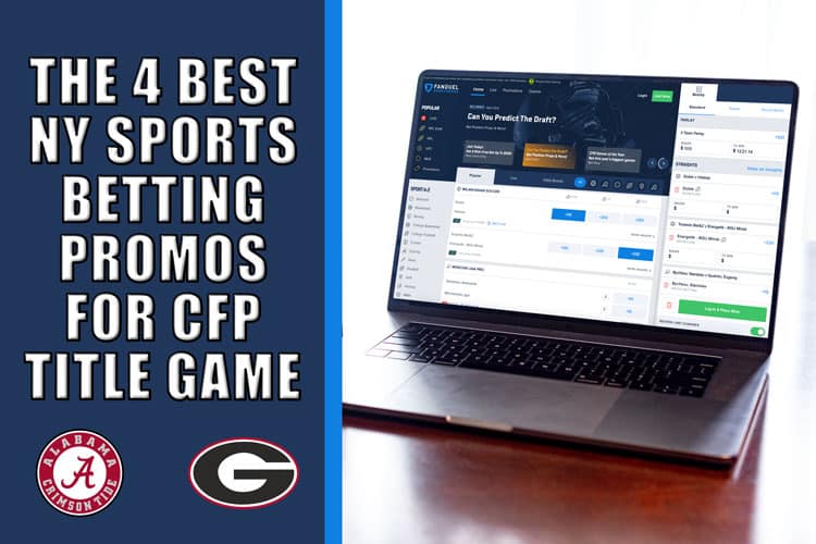 Here’s the 4 Best NY Sports Betting Apps for Alabama-Georgia Title Game