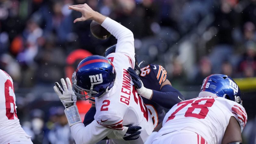 Giants Stock Report: Who’s up and who’s down after blowout loss to Bears