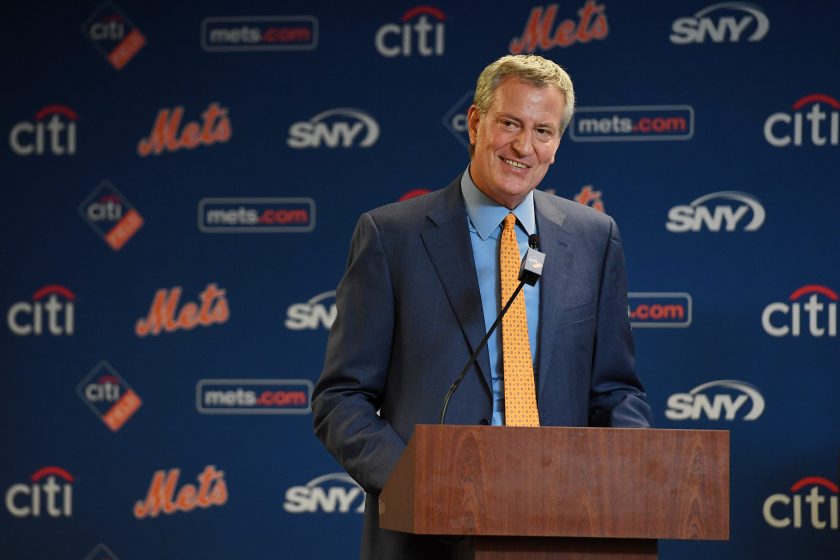 Bill de Blasio foolishly weighs in on MLB lockout