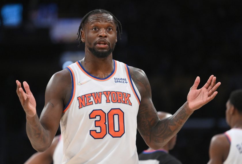 The Knicks are keeping the trade powder dry