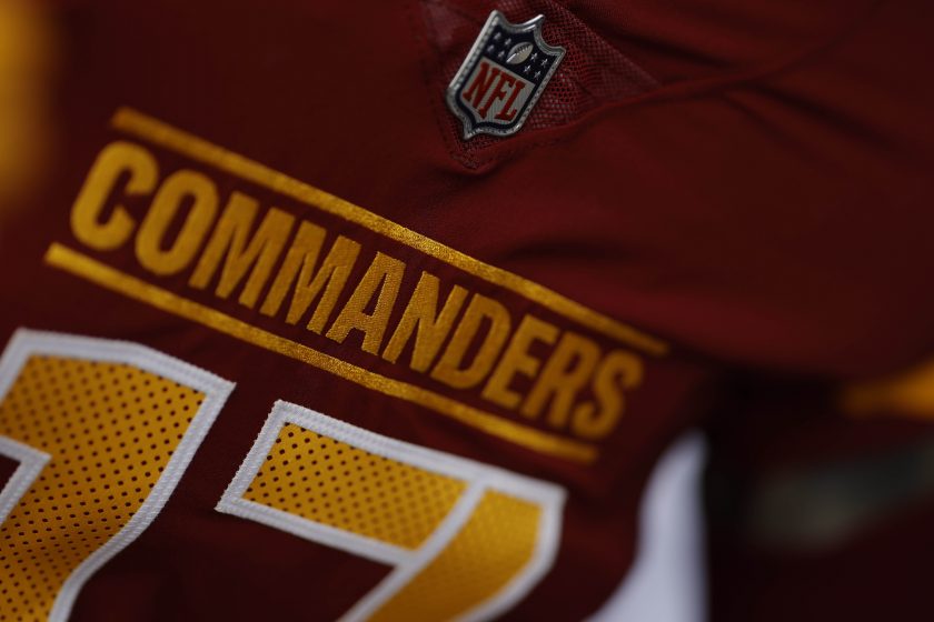 Are you ready for the Washington… Commanders?