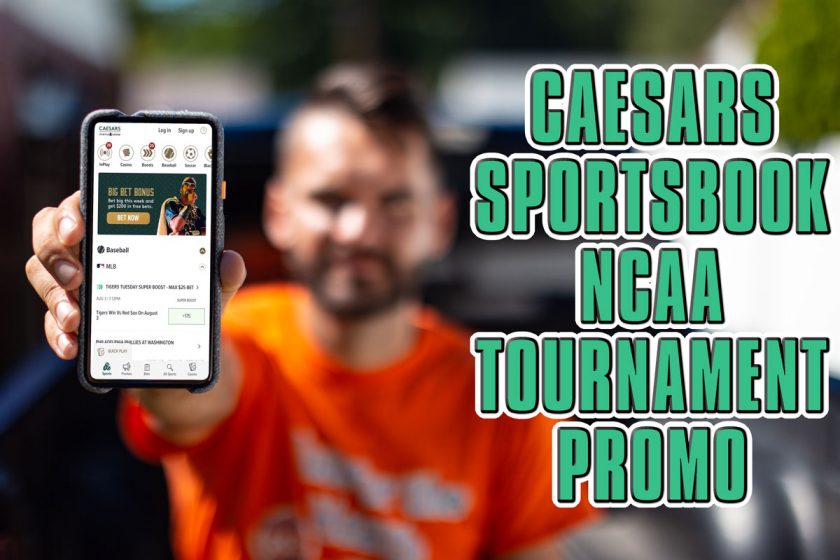 Caesars Sportsbook NCAA Tournament Promo: $1,100 Risk-Free Bet or $250 Uber Eats Gift Card