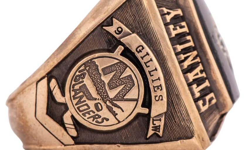 Clark Gillies championship rings up for auction