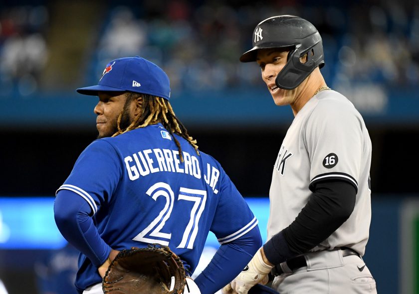 Aaron Judge Vladimir Guerrero Jr