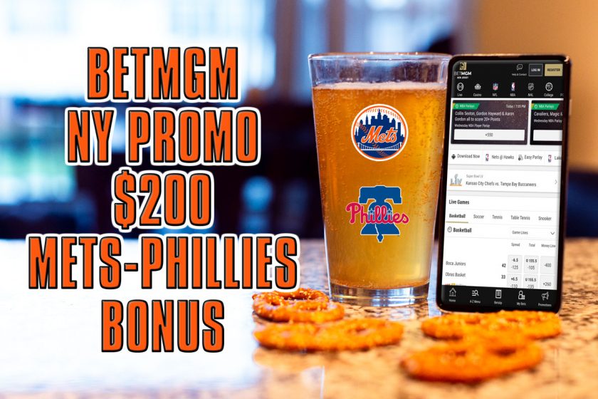 BetMGM NY Promo Gives Unpacks $200 Mets-Phillies Bonus