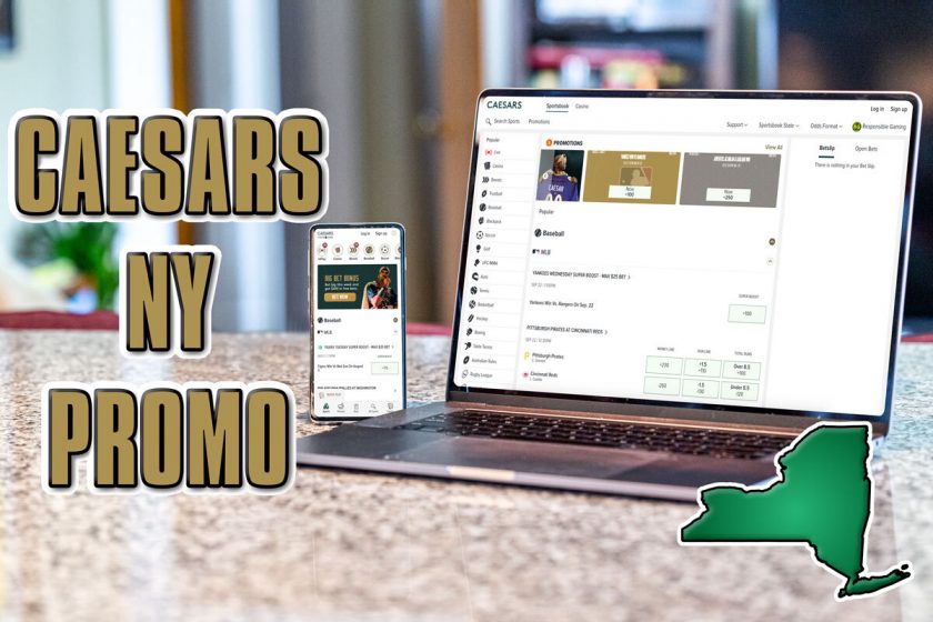 Caesars NY Promo is the Easiest Way to Grab $1,100 in First-Bet Insurance