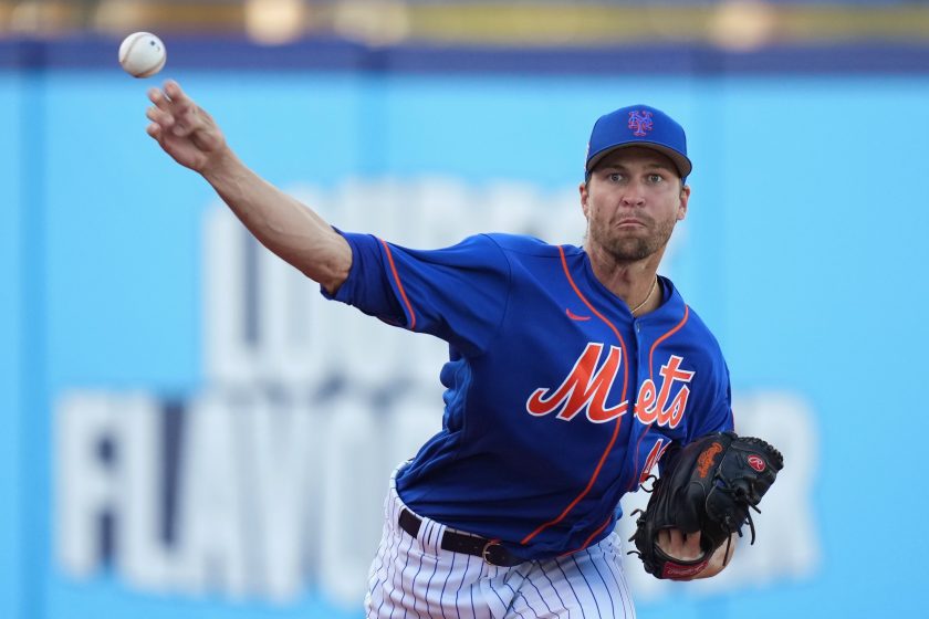 Mets ace Jacob deGrom will miss Opening Day and then some