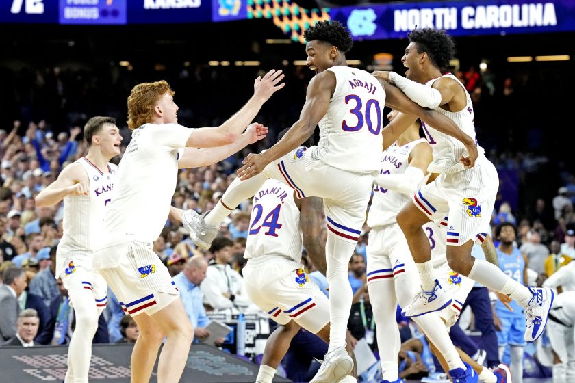 Kansas pulls off insane comeback to shock UNC