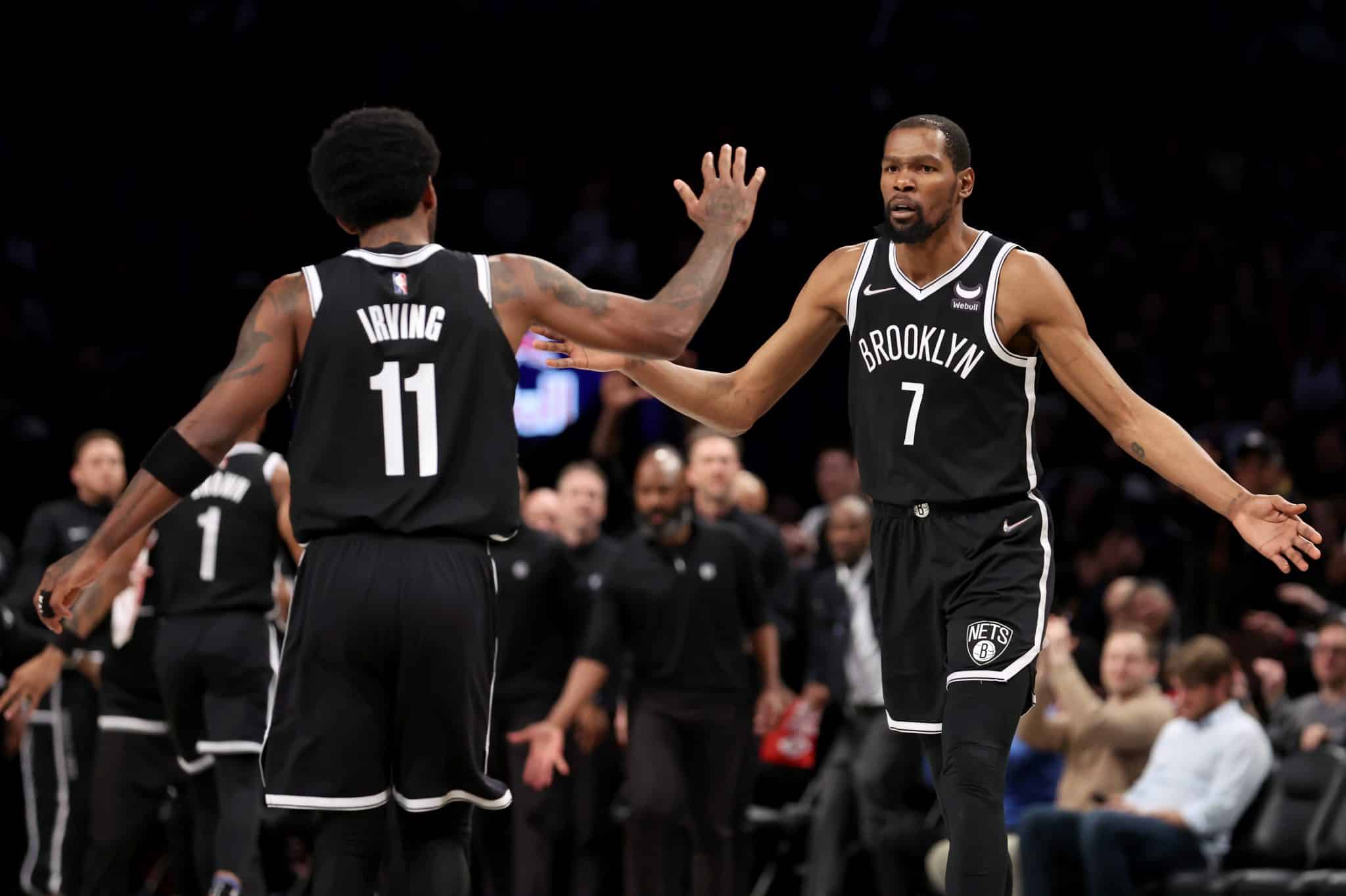 brooklyn nets kyrie irving kevin durant