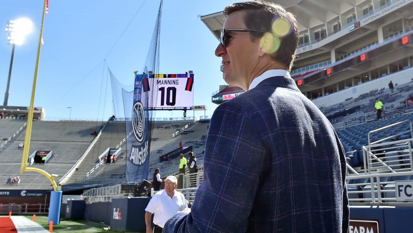 Giants’ Eli Manning could be adding a prestigious award to his shrine
