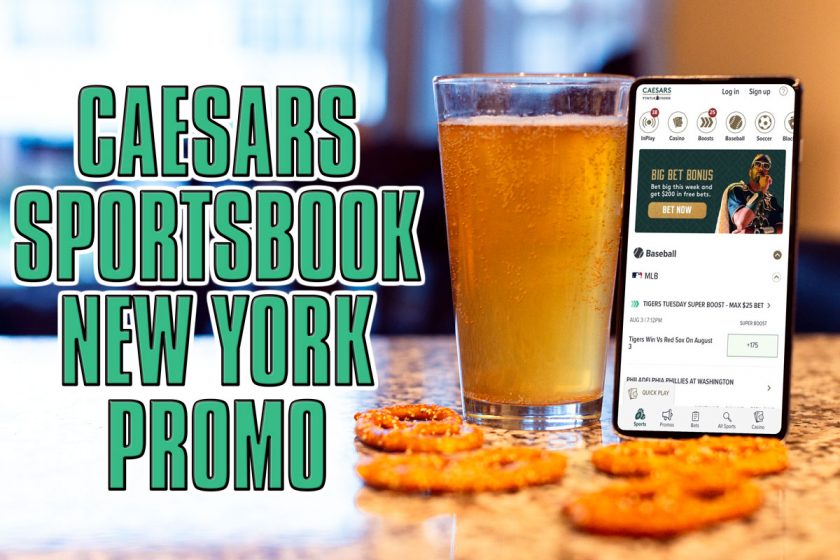 Caesars Sportsbook NY Promo Fuels $1,100 First Bet Offer This Weekend