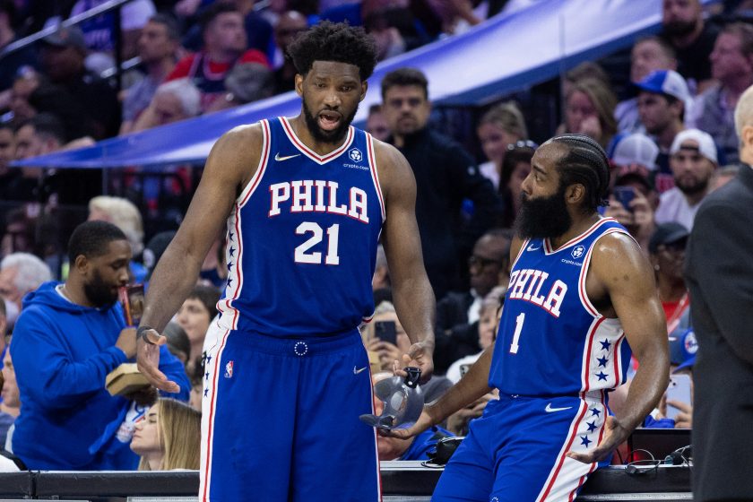 Joel Embiid loves throwing James Harden under the bus