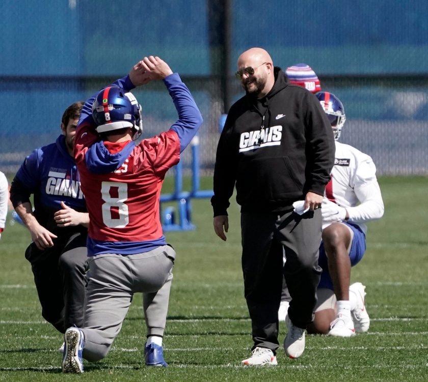Giants have ‘major’ training camp fight (VIDEO)