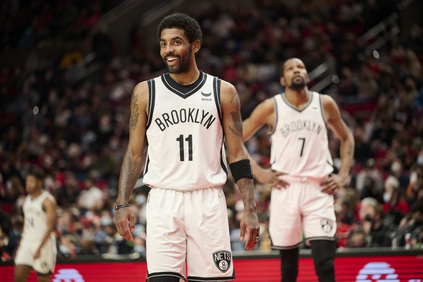 kyrie irving kevin durant nets