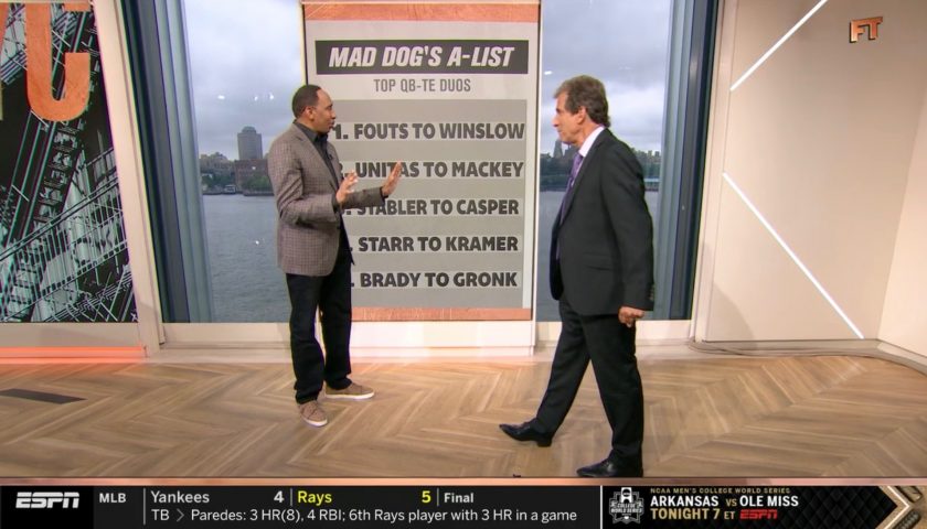 ESPN paid Chris ‘Mad Dog’ Russo $10,000 for this ridiculous list
